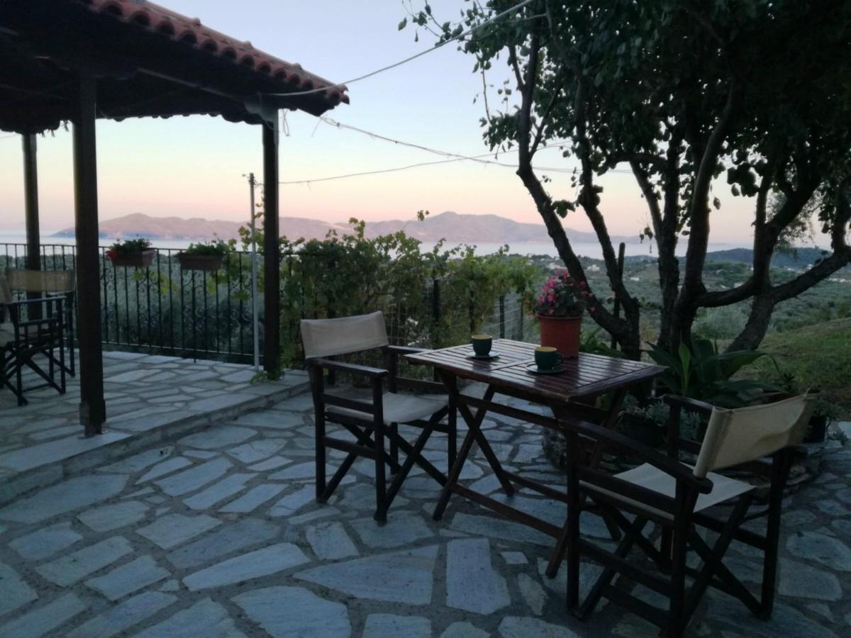 Villa Amfithea Moni Evaggelistrias Dış mekan fotoğraf