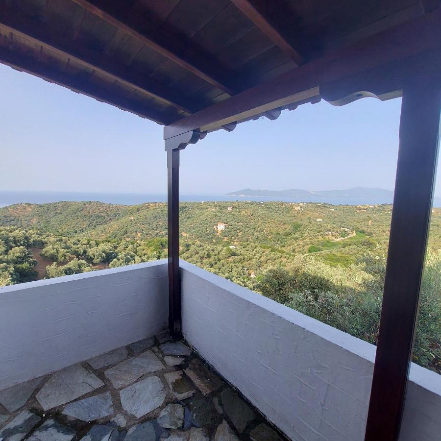 Villa Amfithea Moni Evaggelistrias Dış mekan fotoğraf