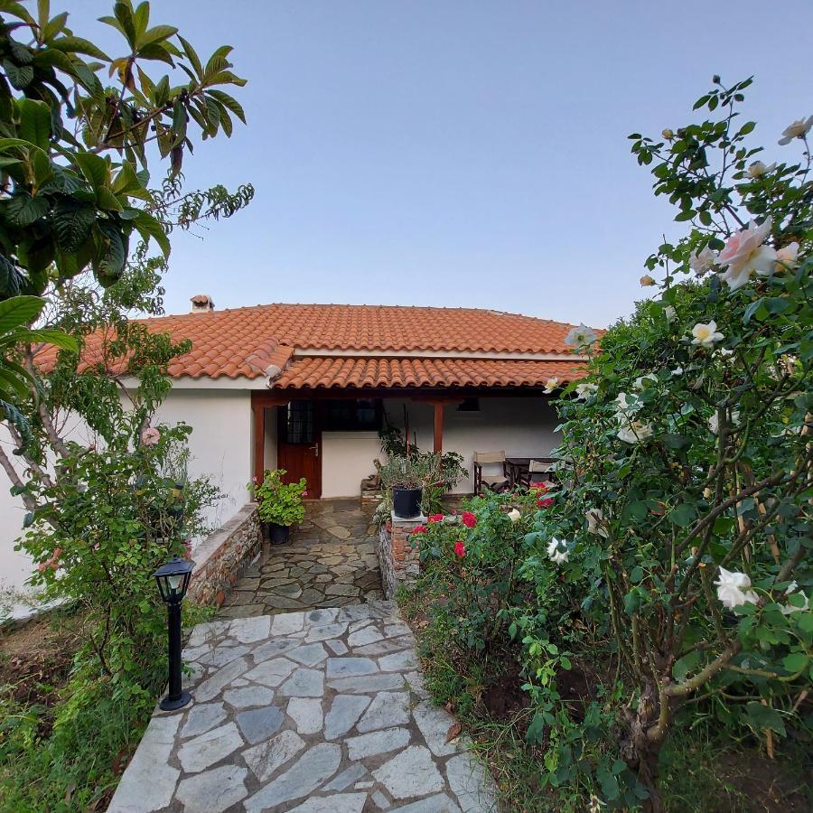Villa Amfithea Moni Evaggelistrias Dış mekan fotoğraf
